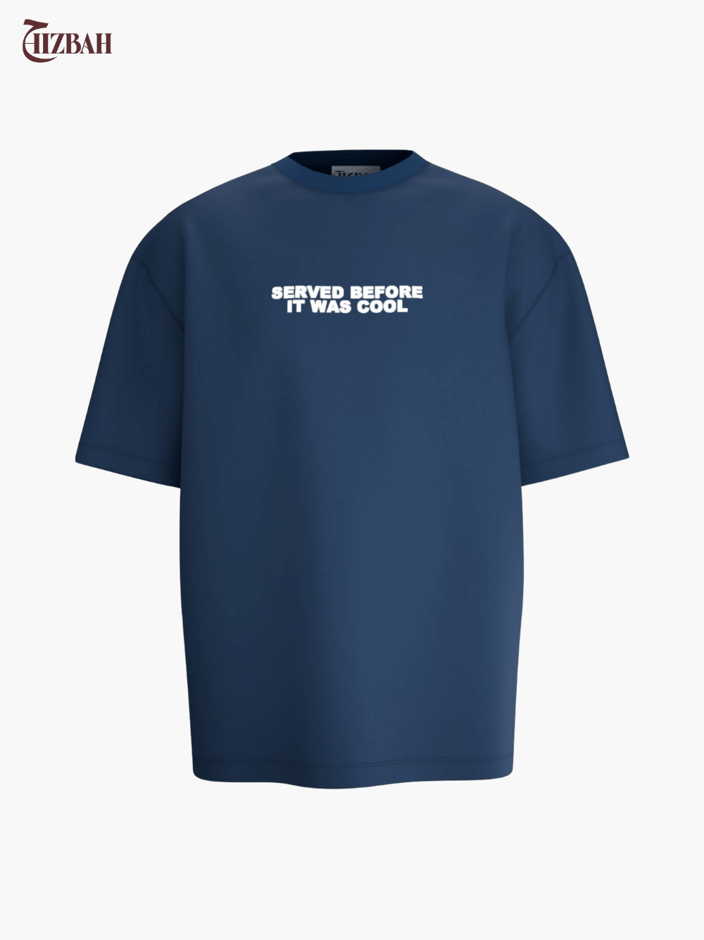 Served Before It Was Cool | Oversized T-Shirt - Navy