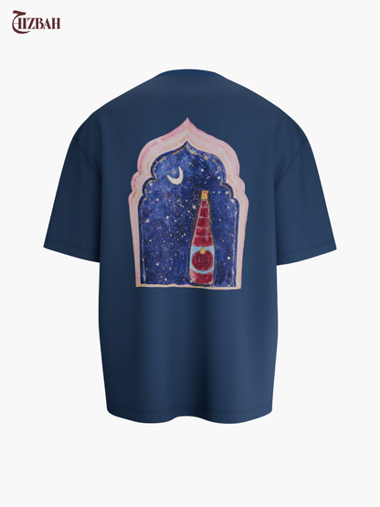 Served Before It Was Cool | Oversized T-Shirt - Navy