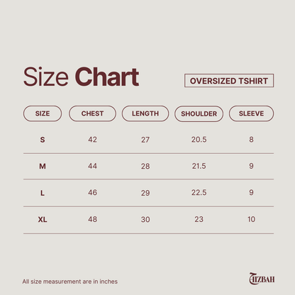 Discipline Deen Direction | Oversized T-Shirt - Off-White