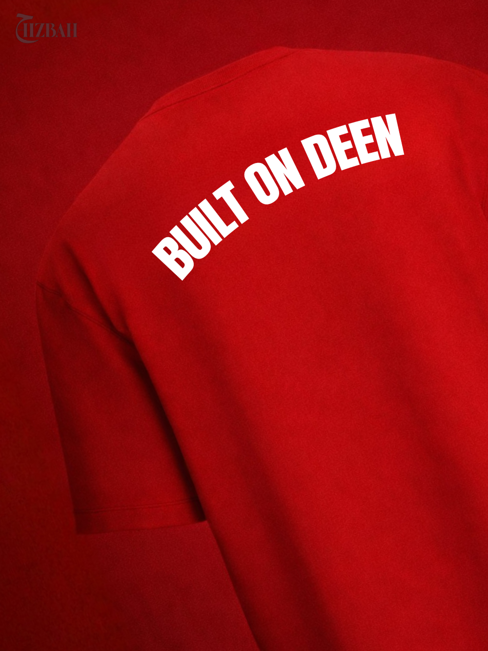 Faith Over Fear | Oversized T-Shirt - Red