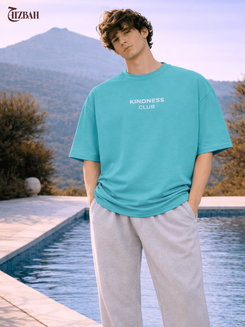 Kindness Is Sunnah | Oversized T-Shirt - Mint - Hizbah