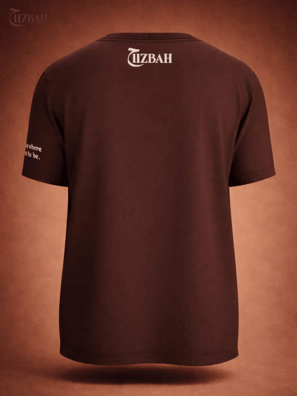 Sabr | Regular Fit T-Shirt - Brown - Hizbah