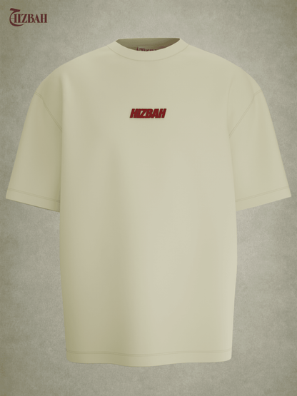 Seek Jannah | Oversized T-Shirt - Sand Beige - Hizbah