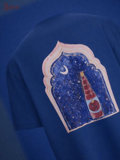 Served Before It Was Cool | Oversized T-Shirt - Navy - Hizbah