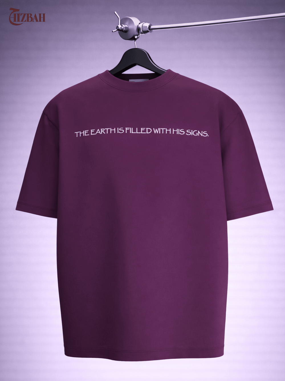 So Which of the Favours | Oversized T-Shirt - Wine - Hizbah