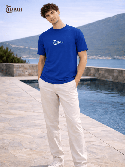 Speak Kindly | Regular Fit T-Shirt - Royal Blue - Hizbah