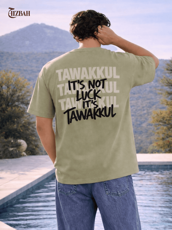 Tawakkul | Oversized T-Shirt - Sage Green