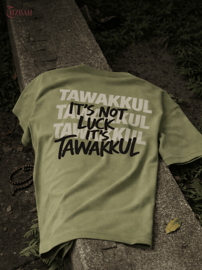 Tawakkul | Oversized T-Shirt - Sage Green - Hizbah