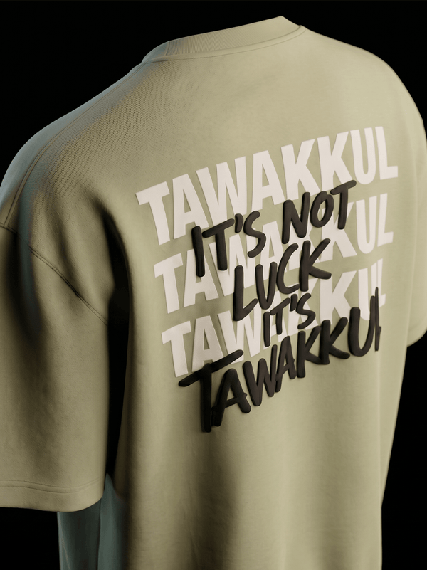 Tawakkul | Oversized T-Shirt - Sage Green