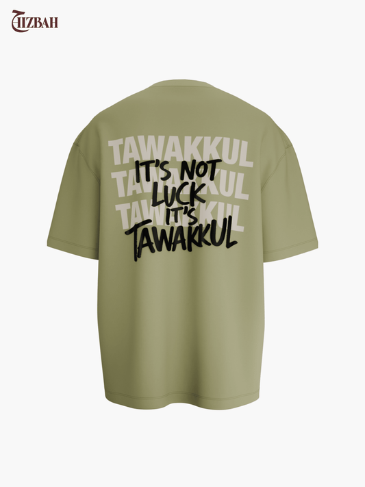 Tawakkul | Oversized T-Shirt - Sage Green - Hizbah