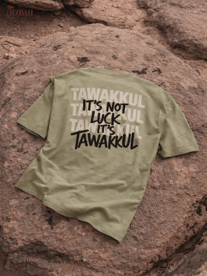 Tawakkul | Oversized T-Shirt - Sage Green - Hizbah