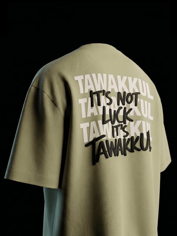 Tawakkul | Oversized T-Shirt - Sage Green