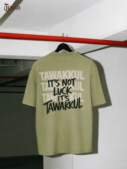 Tawakkul | Oversized T-Shirt - Sage Green - Hizbah