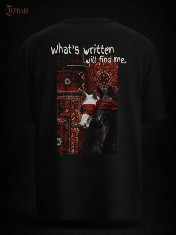 What’s Written Will Find Me | Regular Fit T-Shirt - Black